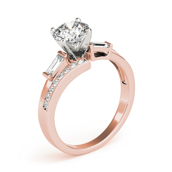 Engagement Rings Fancy Shape Baguette Remounts - TN84061