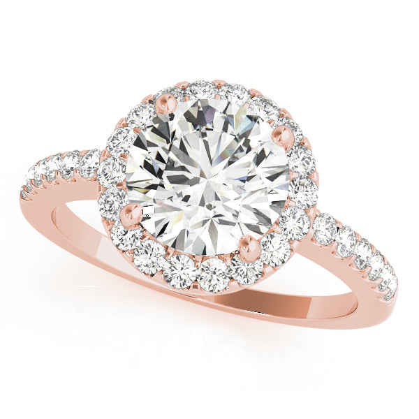 Engagement Rings Halo Round - TN84062