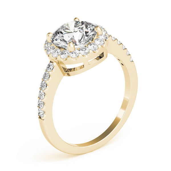 Engagement Rings Halo Round - TN84062