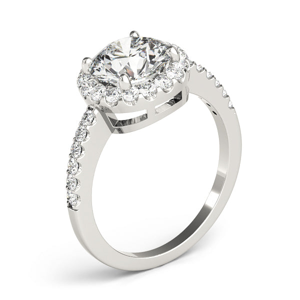 Engagement Rings Halo Round - TN84062