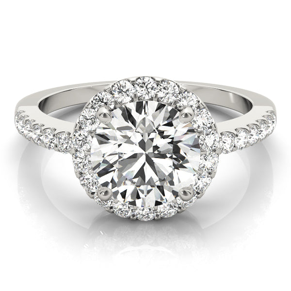 Engagement Rings Halo Round - TN84062