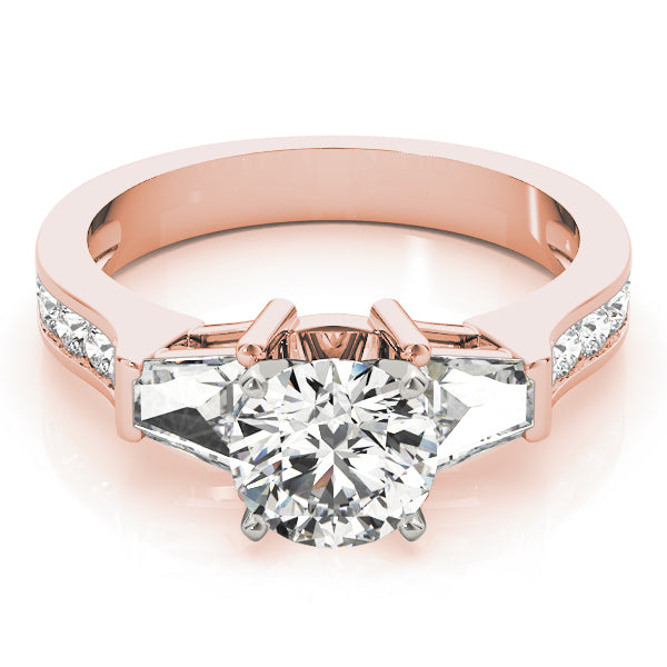 Engagement Rings Fancy Shape Baguette Remounts - TN84115