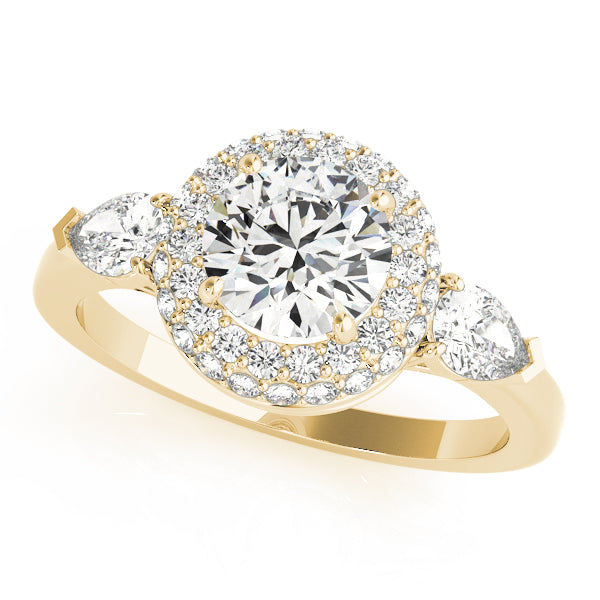 Engagement Rings Halo Round - TN84118