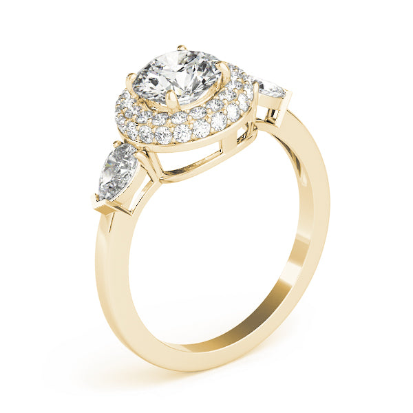 Engagement Rings Halo Round - TN84118