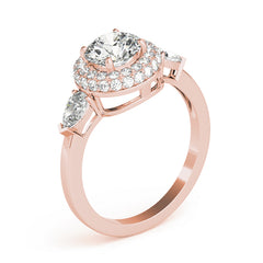 Engagement Rings Halo Round - TN84118