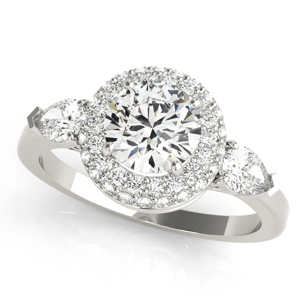 Engagement Rings Halo Round - TN84118