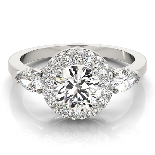 Engagement Rings Halo Round - TN84118