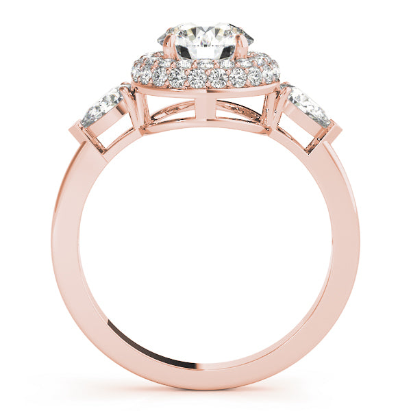 Engagement Rings Halo Round - TN84118