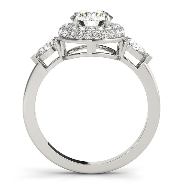 Engagement Rings Halo Round - TN84118