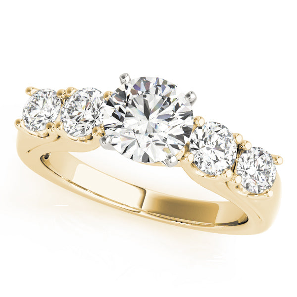 Engagement Rings Single Row Prong Set - TN84181