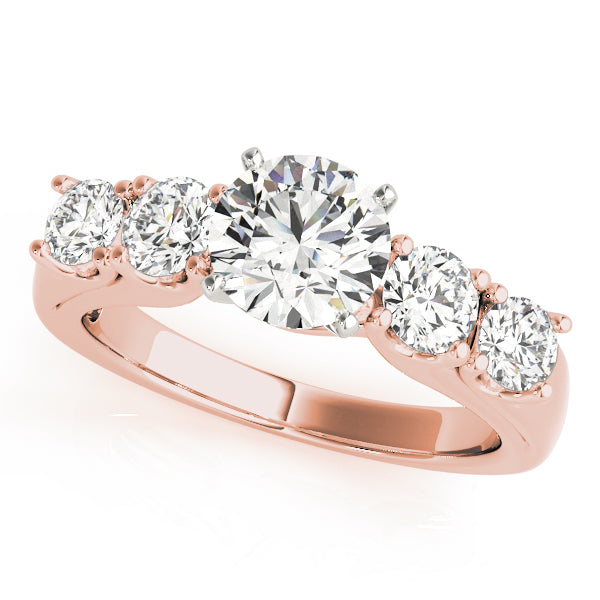 Engagement Rings Single Row Prong Set - TN84181