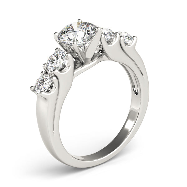 Engagement Rings Single Row Prong Set - TN84181