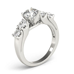 Engagement Rings Single Row Prong Set - TN84181