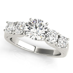 Engagement Rings Single Row Prong Set - TN84181