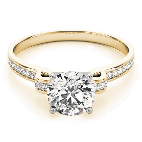 Engagement Rings Single Row Prong Set - TN84252