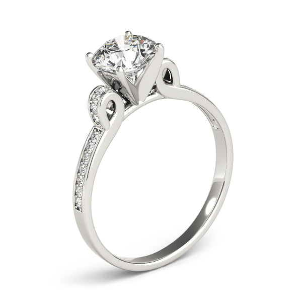 Engagement Rings Single Row Prong Set - TN84252