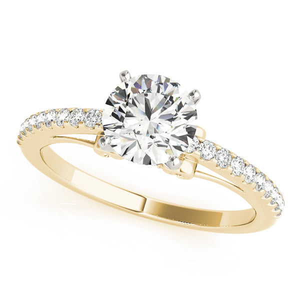 Engagement Rings Single Row Prong Set - TN84254