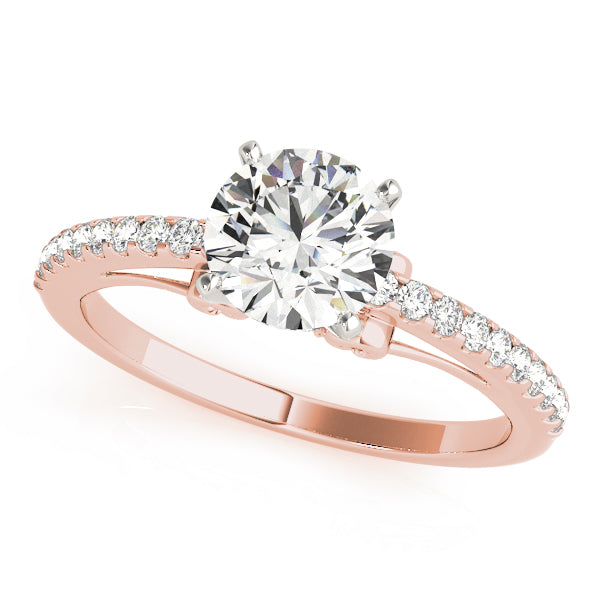 Engagement Rings Single Row Prong Set - TN84254