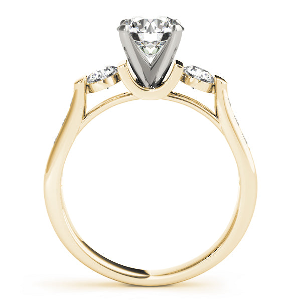 Engagement Rings 3 Stone Round - TN84268