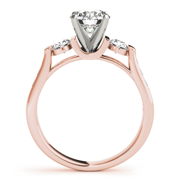 Engagement Rings 3 Stone Round - TN84268