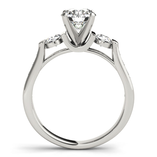 Engagement Rings 3 Stone Round - TN84268