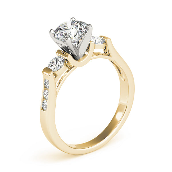 Engagement Rings 3 Stone Round - TN84268