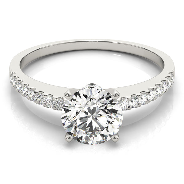 Engagement Rings Single Row Prong Set - TN84275