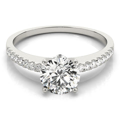 Engagement Rings Single Row Prong Set - TN84275