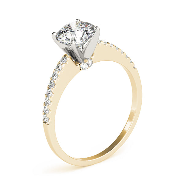 Engagement Rings Single Row Prong Set - TN84275