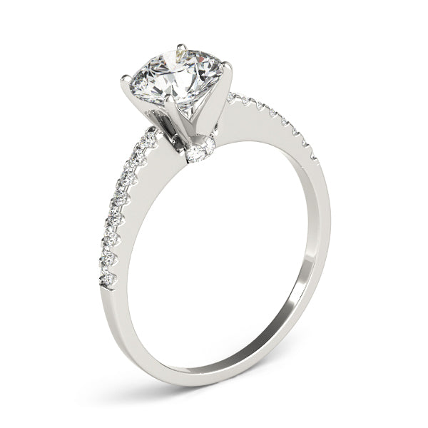 Engagement Rings Single Row Prong Set - TN84275