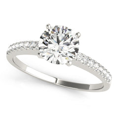 Engagement Rings Single Row Prong Set - TN84275