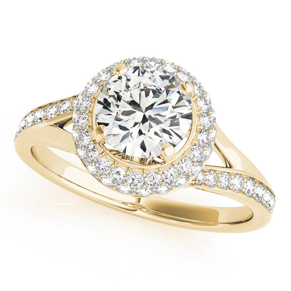 Engagement Rings Halo Round - TN84292