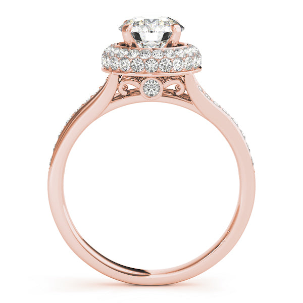 Engagement Rings Halo Round - TN84292