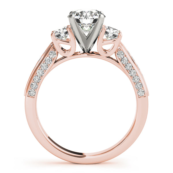 Engagement Rings 3 Stone Round - TN84296