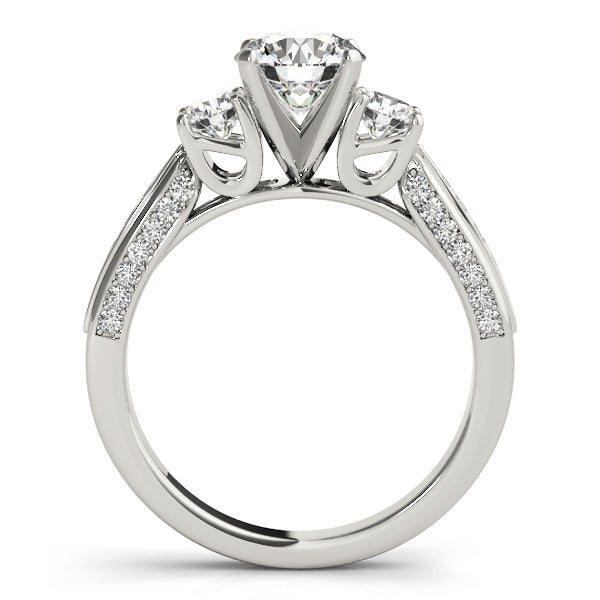 Engagement Rings 3 Stone Round - TN84296