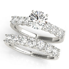 Engagement Rings Single Row Prong Set - TN84305