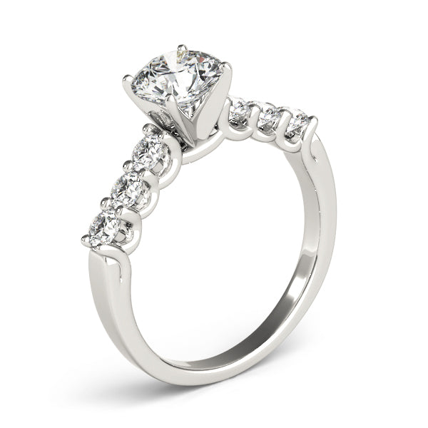 Engagement Rings Single Row Prong Set - TN84305