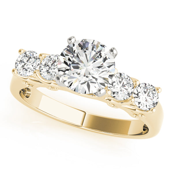 Engagement Rings Single Row Prong Set - TN84316