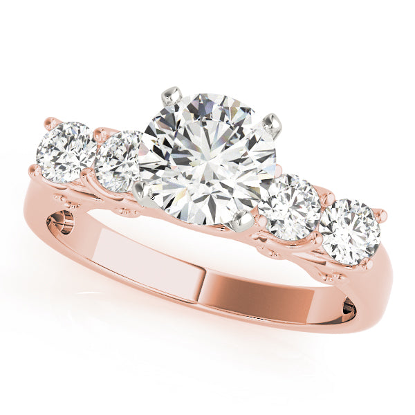 Engagement Rings Single Row Prong Set - TN84316