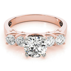 Engagement Rings Single Row Prong Set - TN84316