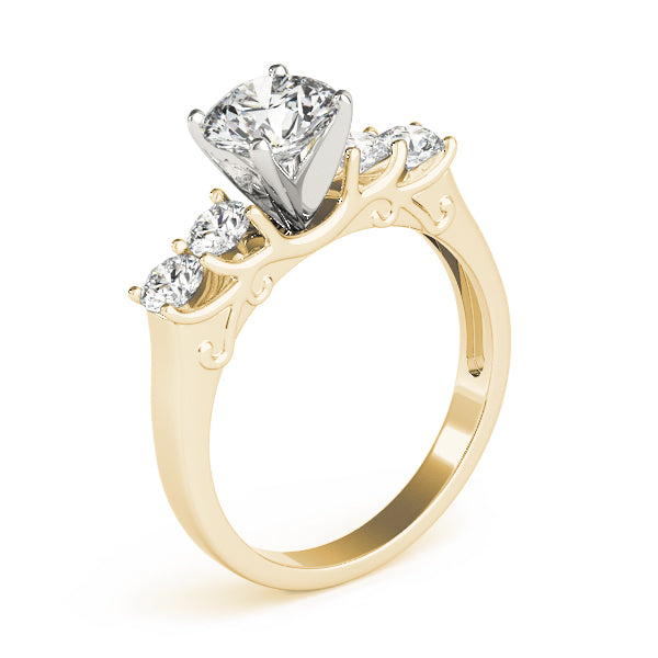 Engagement Rings Single Row Prong Set - TN84316