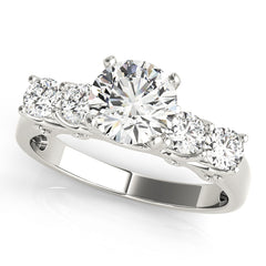 Engagement Rings Single Row Prong Set - TN84316