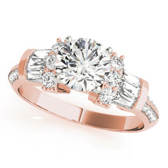 Engagement Rings Fancy Shape Baguette Remounts - TN84320