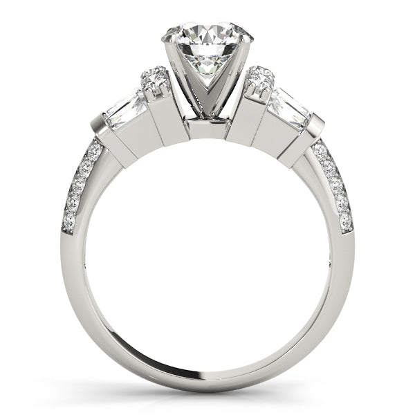 Engagement Rings Fancy Shape Baguette Remounts - TN84320