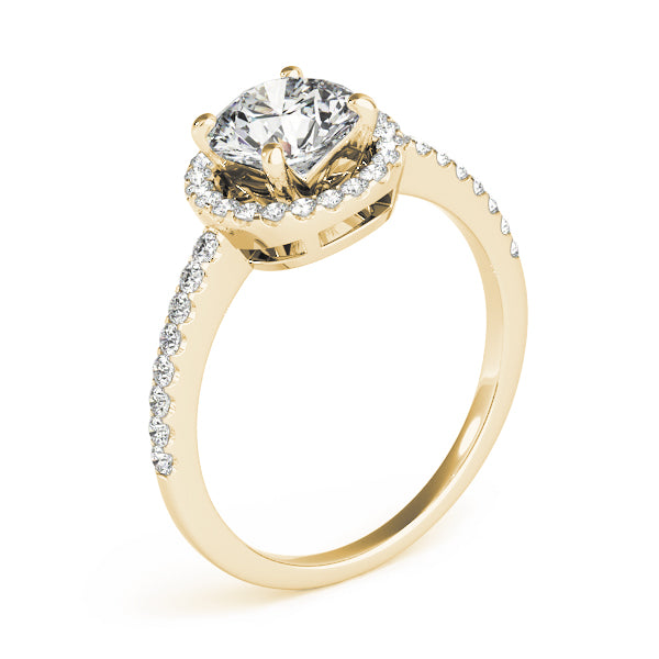 Engagement Rings Halo Round - TN84321