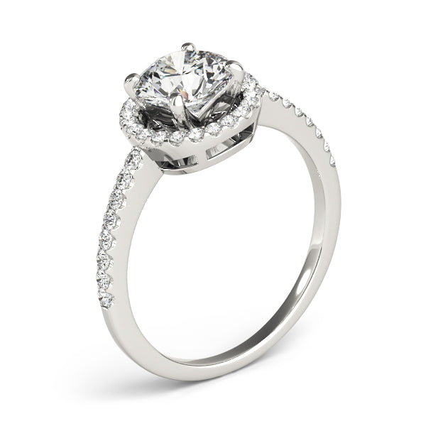 Engagement Rings Halo Round - TN84321