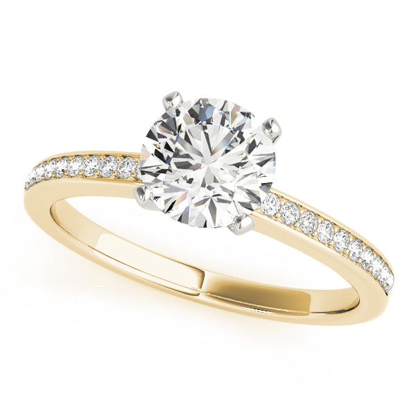 Engagement Rings Single Row Channel Set - TN84323