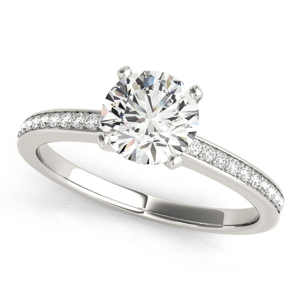 Engagement Rings Single Row Channel Set - TN84323