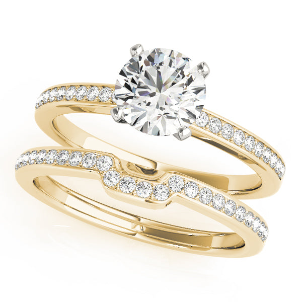 Engagement Rings Single Row Channel Set - TN84323