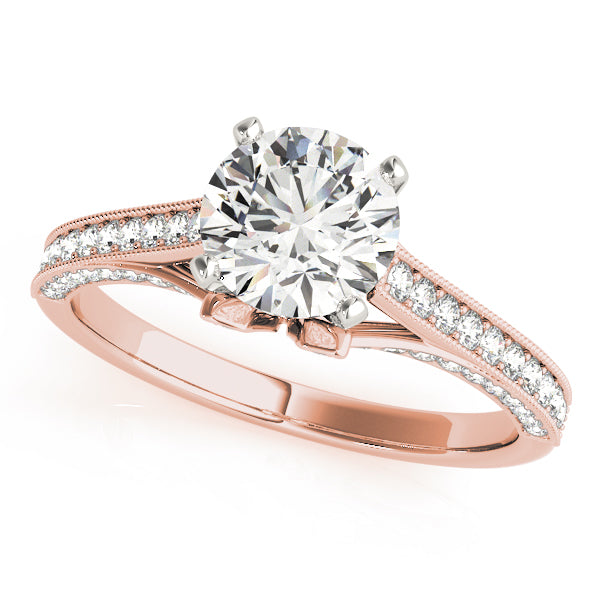 Engagement Rings Single Row Prong Set - TN84324